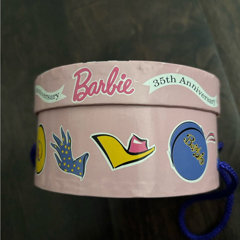 Barbie 35th Anniversary Pink Watch with Gold Details - Picture 5 of 9